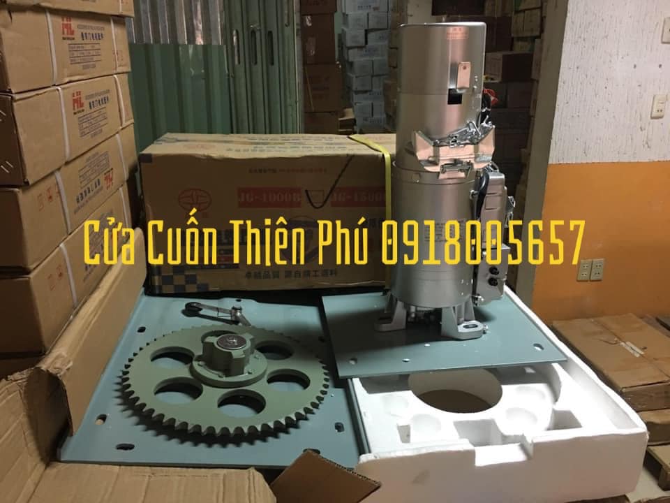 Mô tơ nâng hạ cửa cuốn nhãn hiệu JG - Tải trọng 1500KG 